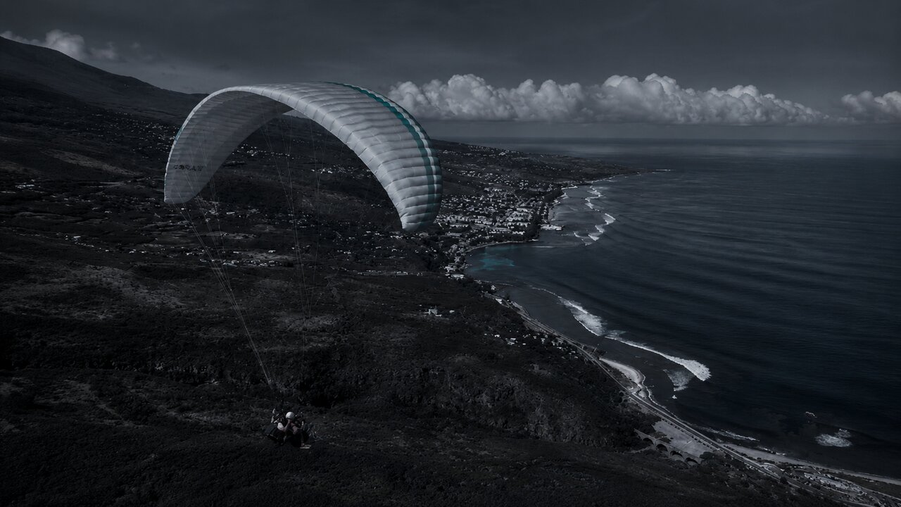 Parapente à Saint-Leu, La Réunion