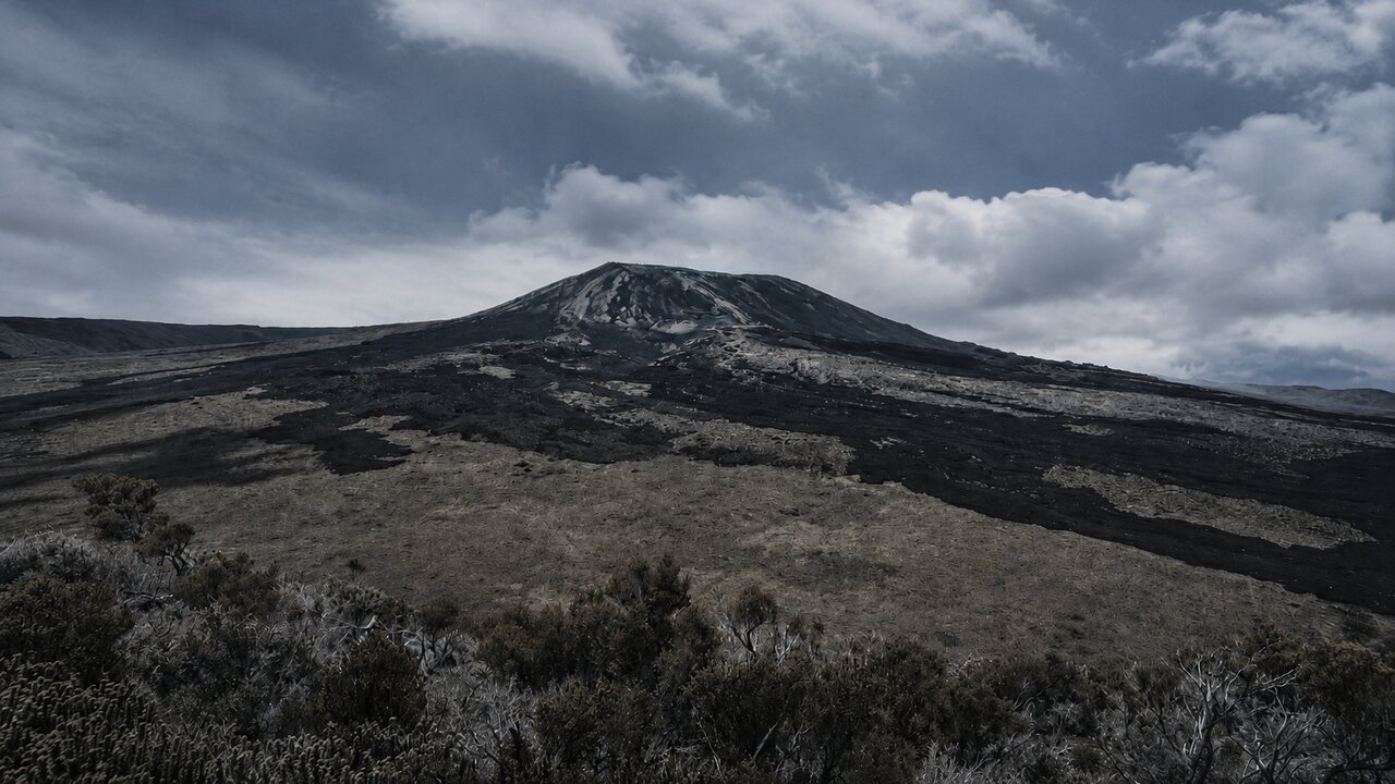Piton de la Fournaise en éruption